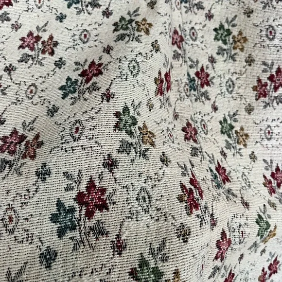 Vintage Floral Tapestry Skirt 24” - Picture 9 of 9